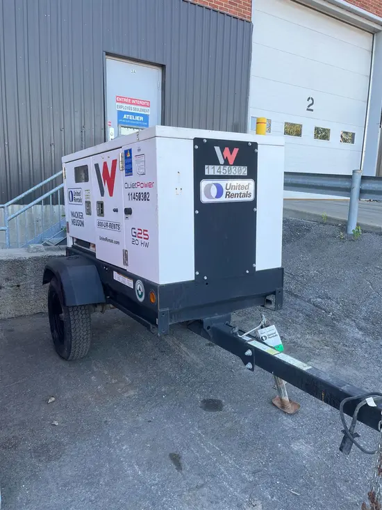 2022 Wacker Neuson G25 T4F Diesel Generator