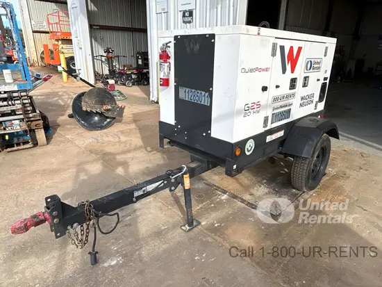 2021 Wacker Neuson G25 T4F Diesel Generator