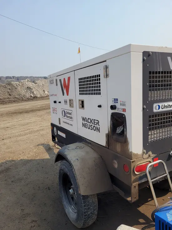 2023 Wacker Neuson G50 T4F 600V Diesel Generator