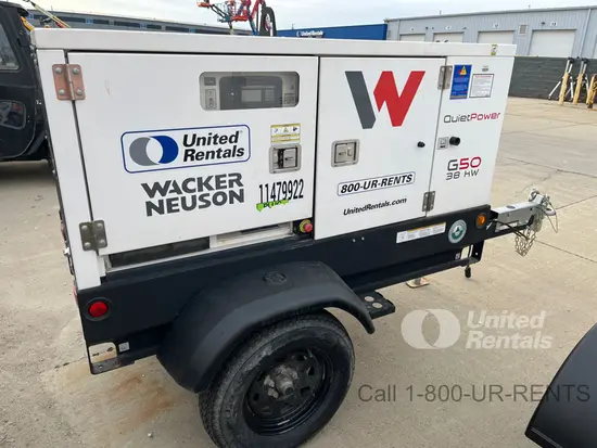 2022 Wacker Neuson G50 T4F Diesel Generator