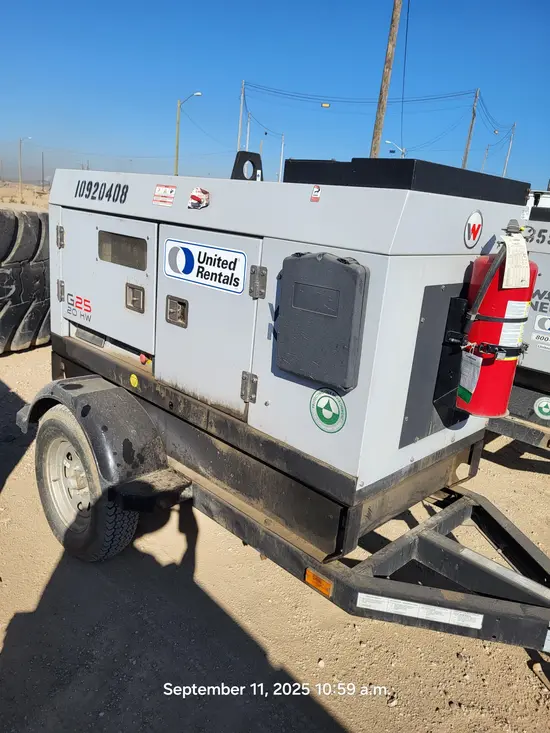 2019 Wacker Neuson G 25 Diesel Generator