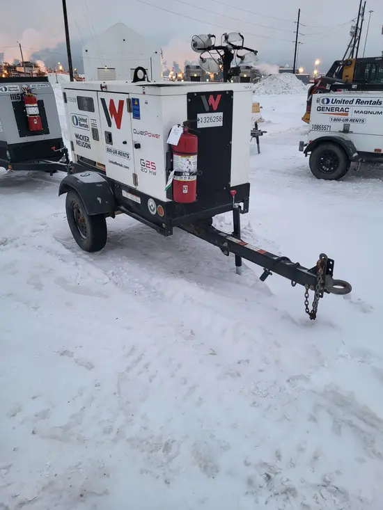 2021 Wacker Neuson G25 T4F Diesel Generator