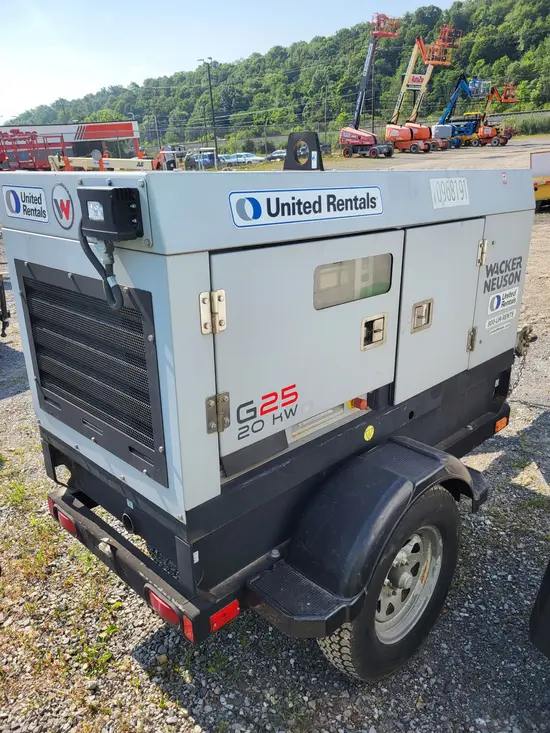 2019 Wacker Neuson G25 T4F Diesel Generator