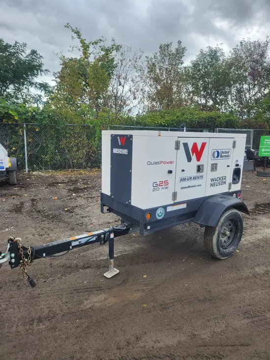 2022 Wacker Neuson G25 T4F Diesel Generator