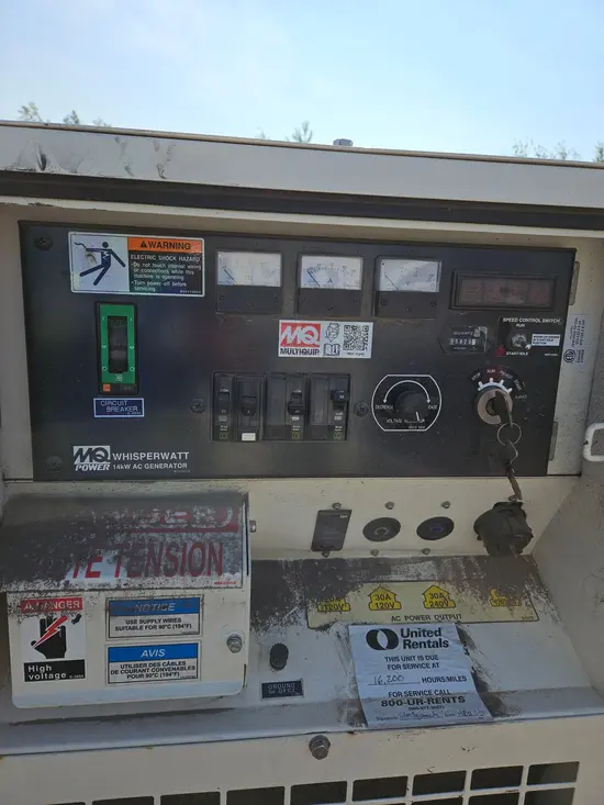 2022 Multiquip DCA15SPXU4F Diesel Generator