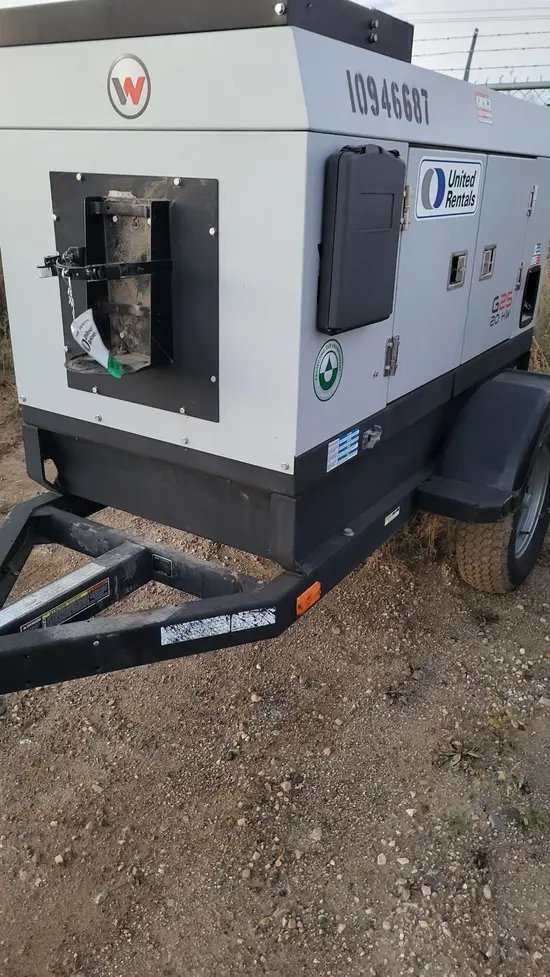 2019 Wacker Neuson G 25 Diesel Generator