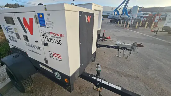 2022 Wacker Neuson G25 T4F Diesel Generator