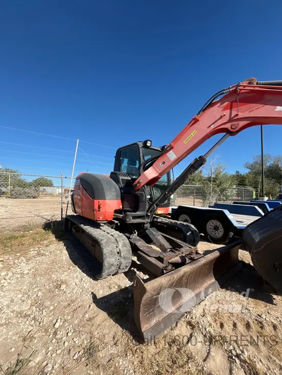 2017 Kubota KX080-4SR3A Mini Excavator