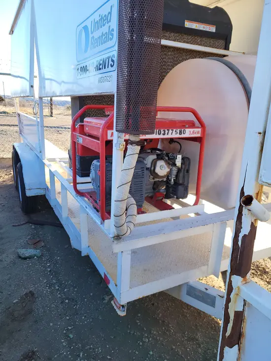 2016 Brock's Trailers 16' COOLING Evaporative Cooling Fan
