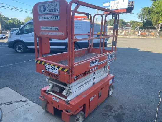 2019 Snorkel S3219E Scissor Lift