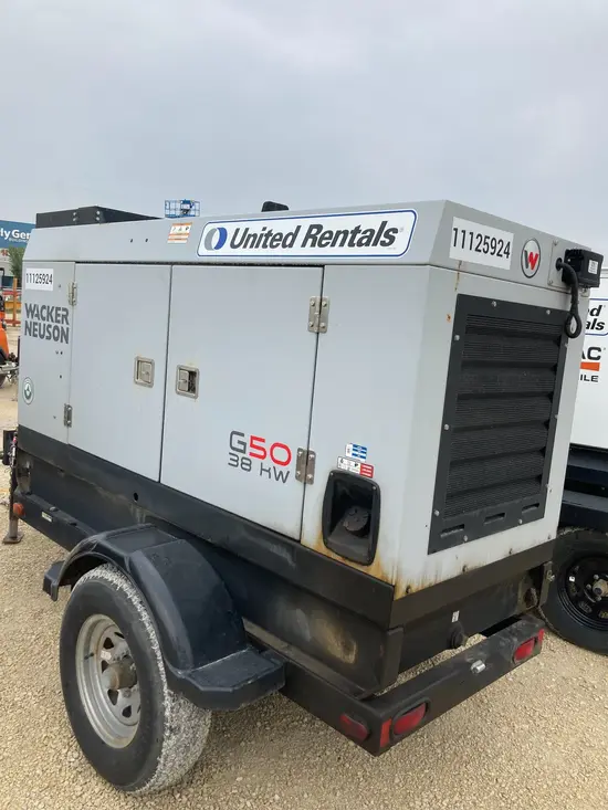 2020 Wacker Neuson G50 T4F Diesel Generator