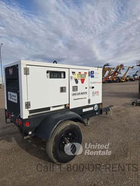 2023 Wacker Neuson G25 T4F Diesel Generator
