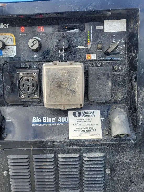 2020 Miller Welders BIG BLUE 400PRO