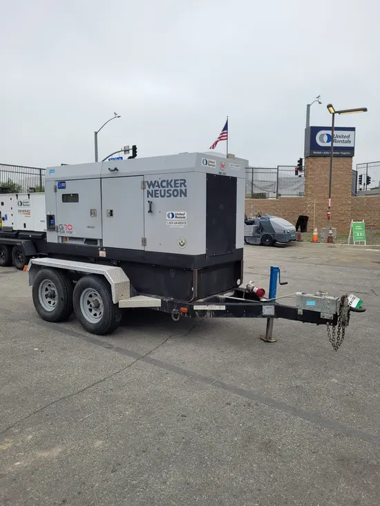 2017 Wacker Neuson G 70 Diesel Generator