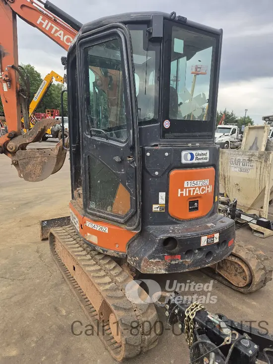 2022 HITACHI ZX35U-5 Mini Excavator