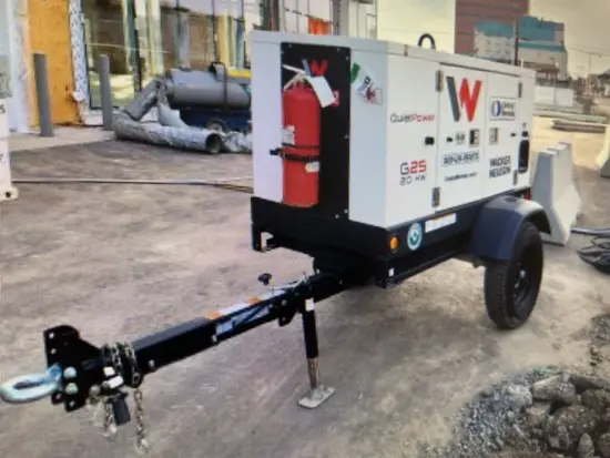 2022 Wacker Neuson G25 T4F Diesel Generator