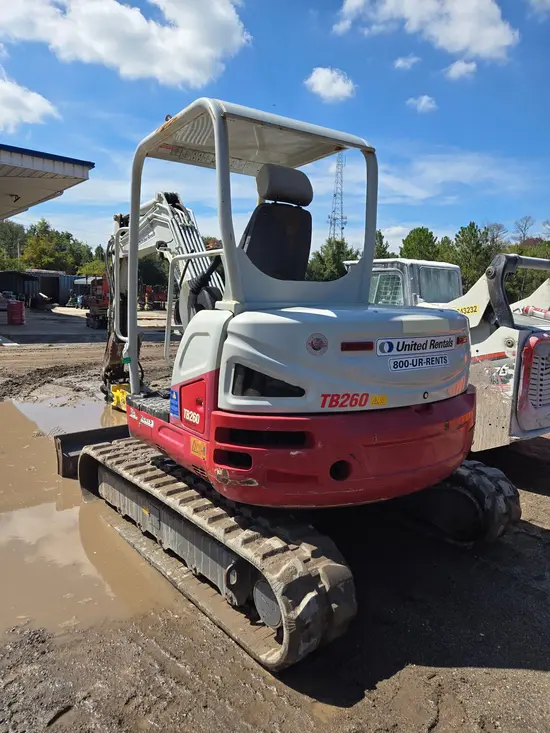 2021 Takeuchi TB260 Mini Excavator