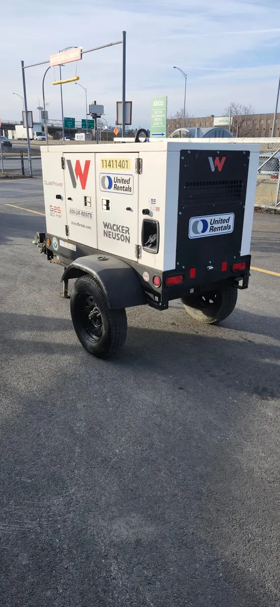 2022 Wacker Neuson G 25 Diesel Generator