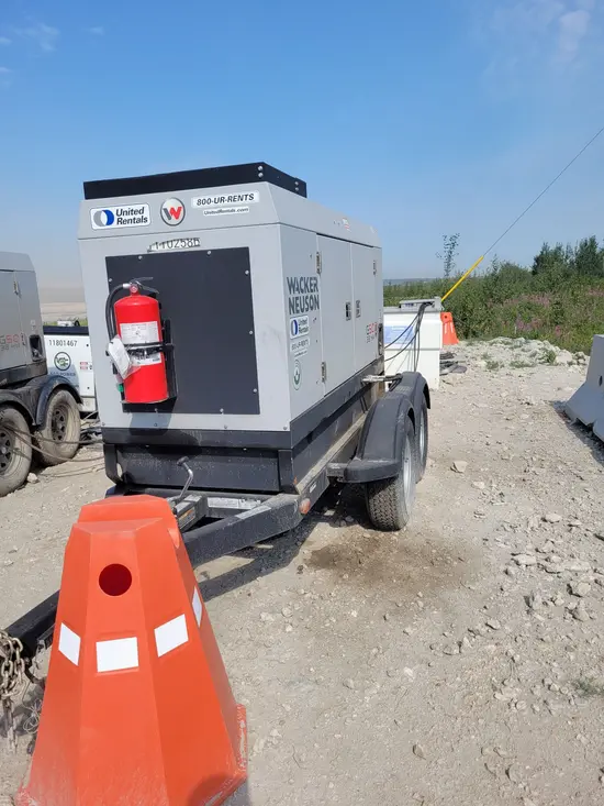 2020 Wacker Neuson G50 T4F Diesel Generator