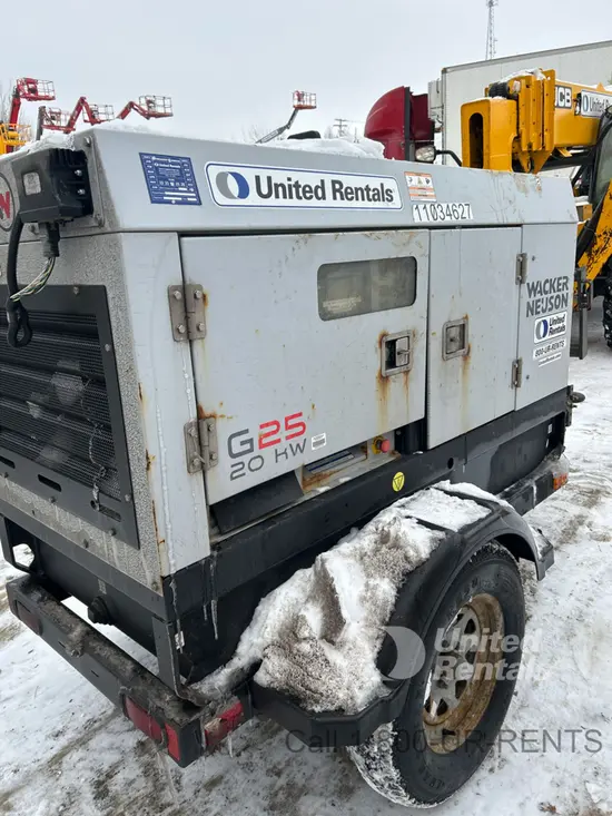 2019 Wacker Neuson G25 T4F Diesel Generator