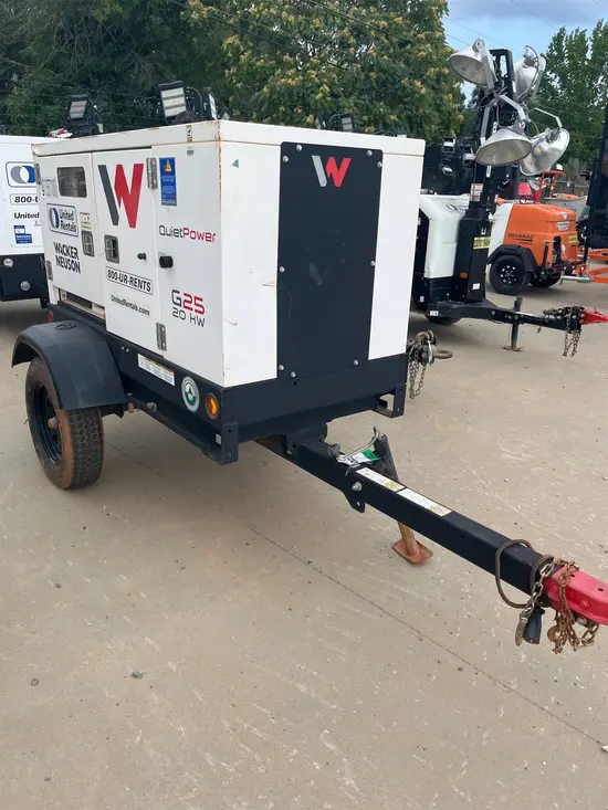 2022 Wacker Neuson G25 T4F Diesel Generator