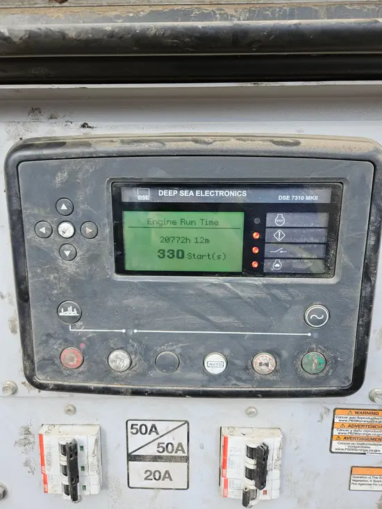 2021 Wacker Neuson G25 T4F Diesel Generator