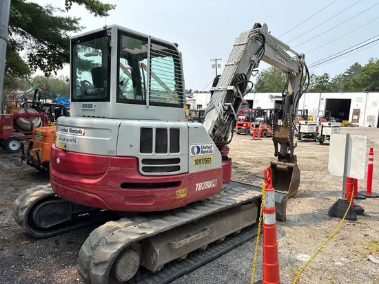 2019 Takeuchi TB280FR Excavator