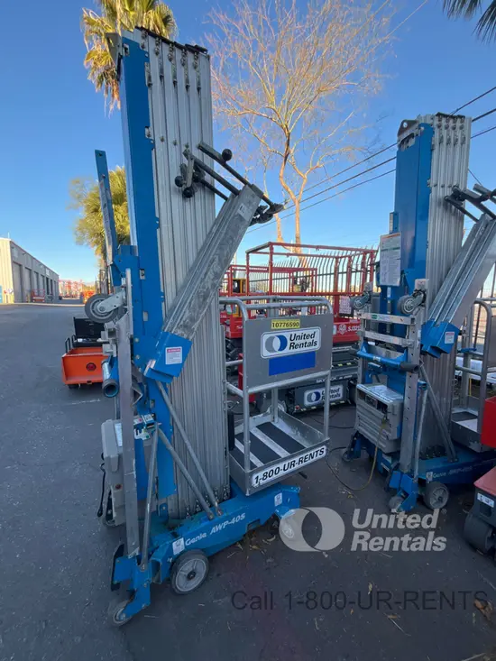2018 Genie AWP-40SDC Pusharound Lift