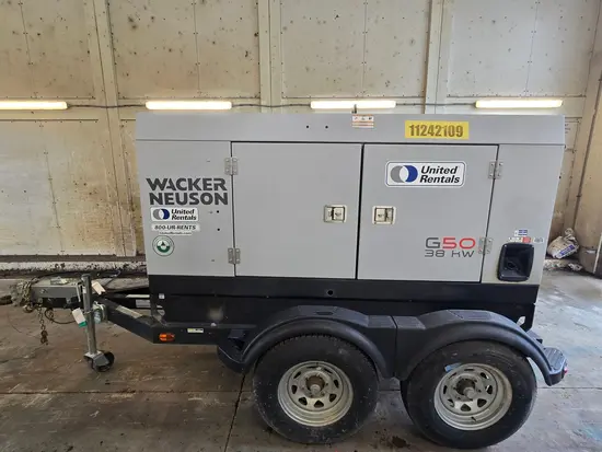 2021 Wacker Neuson G50 T4F Diesel Generator