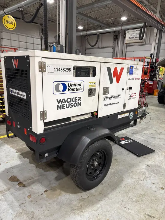 2022 Wacker Neuson G50 T4F Diesel Generator