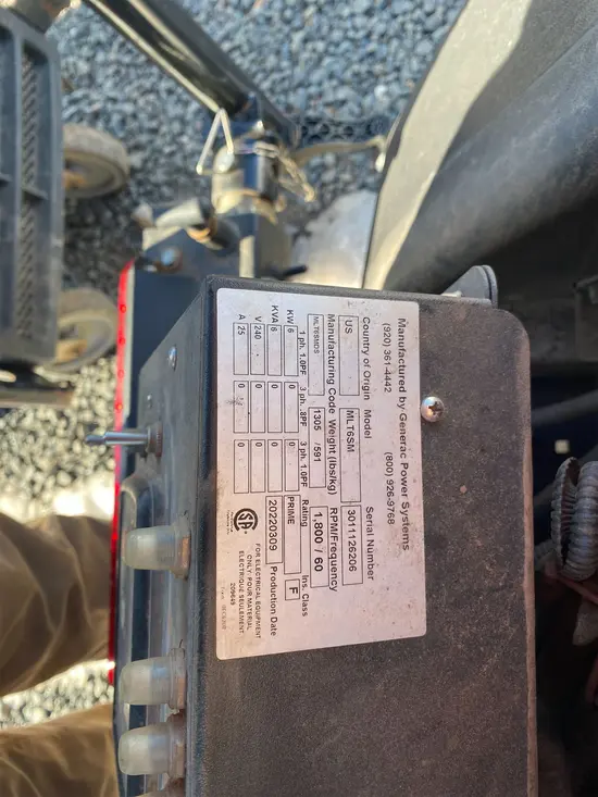 2022 Generac MLT6SMDS Portable Light Tower