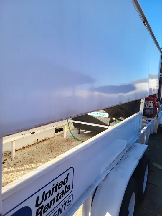 2016 Brock's Trailers 16' COOLING Evaporative Cooling Fan