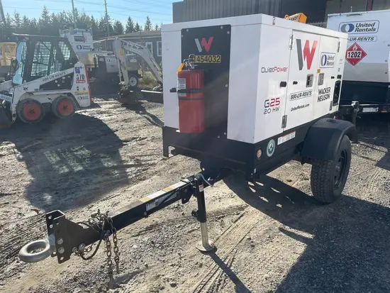 2022 Wacker Neuson G25 T4F Diesel Generator