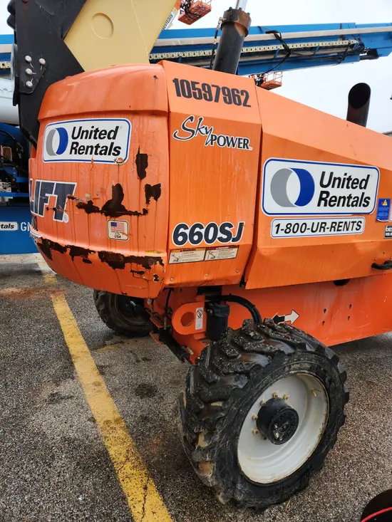 2017 JLG 660SJ Boom Lift