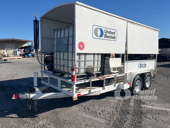 2016 Brock's Trailers 16' COOLING Evaporative Cooling Fan