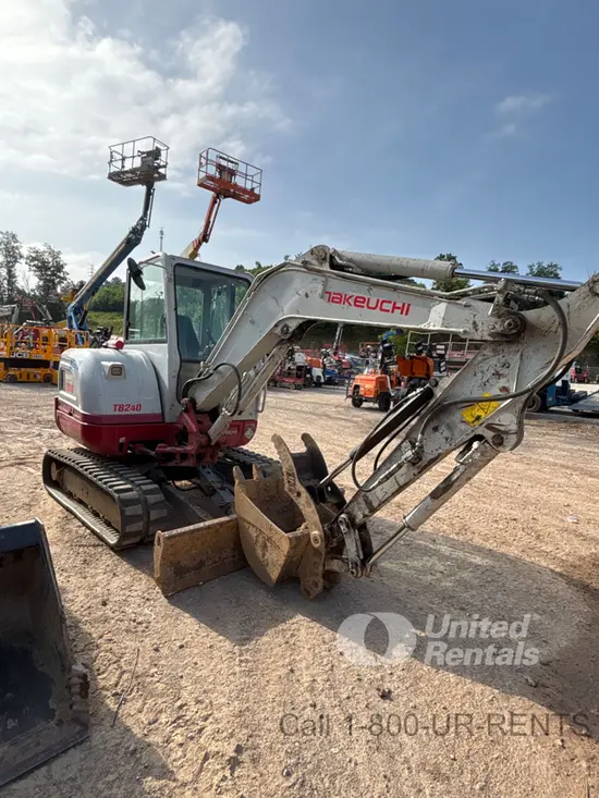 2021 Takeuchi TB240C Mini Excavator