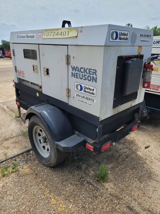 2018 Wacker Neuson G25 T4F Diesel Generator