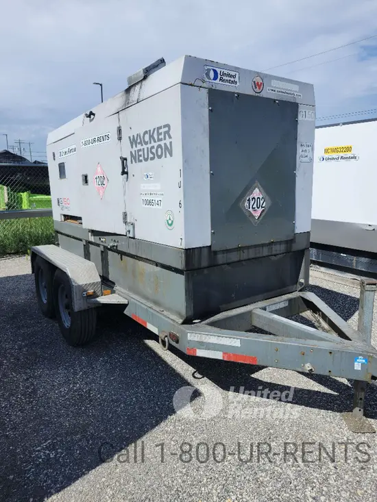 2012 Wacker Neuson G 150 Diesel Generator