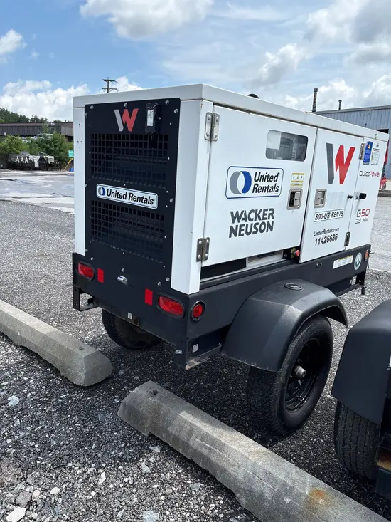 2022 Wacker Neuson G50 T4F Diesel Generator