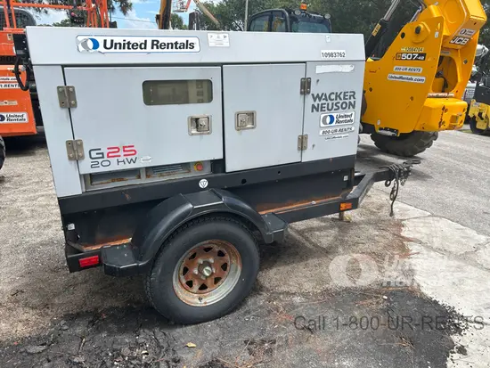 2019 Wacker Neuson G25 T4F Diesel Generator
