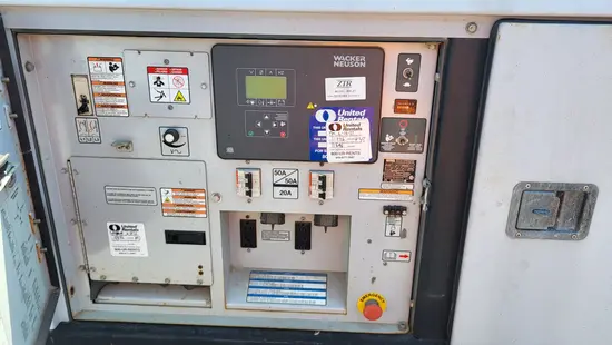 2017 Wacker Neuson G25 T4F Diesel Generator