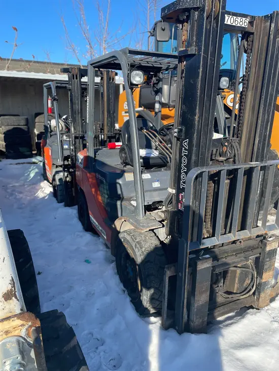 2019 Toyota 8FDU30 Warehouse Forklift