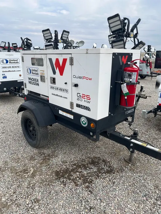 2022 Wacker Neuson G25 T4F Diesel Generator