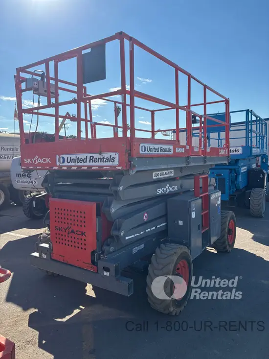 2017 Skyjack SJ8841RT Rough Terrain Scissor Lift