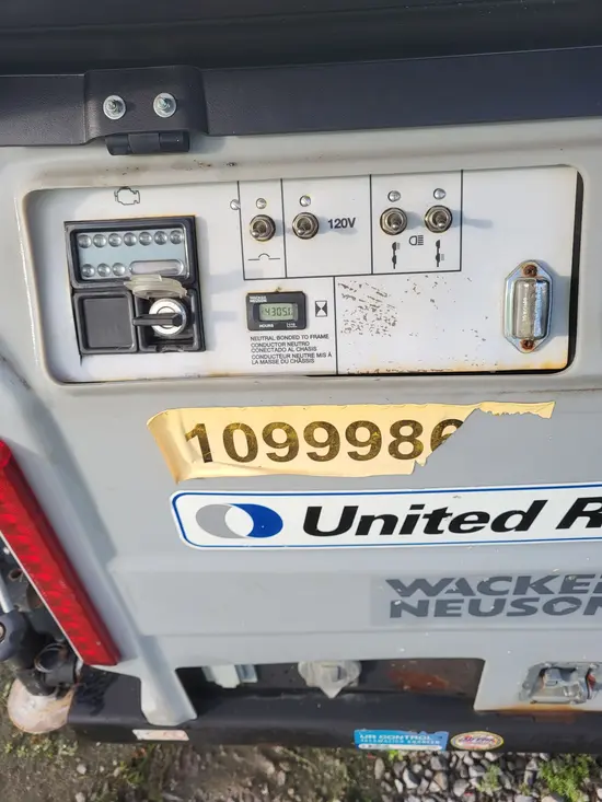 2019 Wacker Neuson LTV6L Portable Light Tower