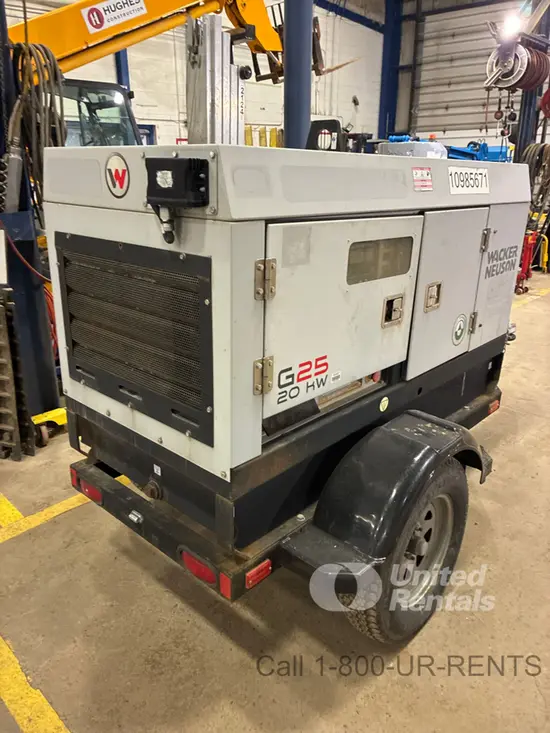 2019 Wacker Neuson G25 T4F Diesel Generator
