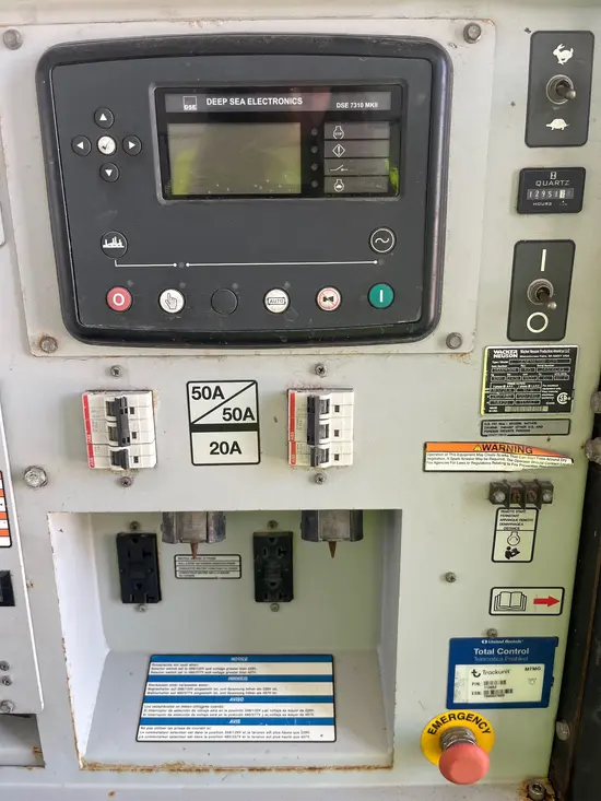 2019 Wacker Neuson G25 T4F Diesel Generator