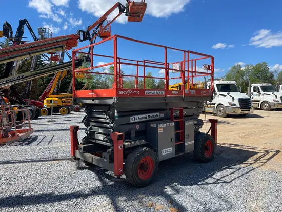2018 Skyjack SJ8841RT Rough Terrain Scissor Lift