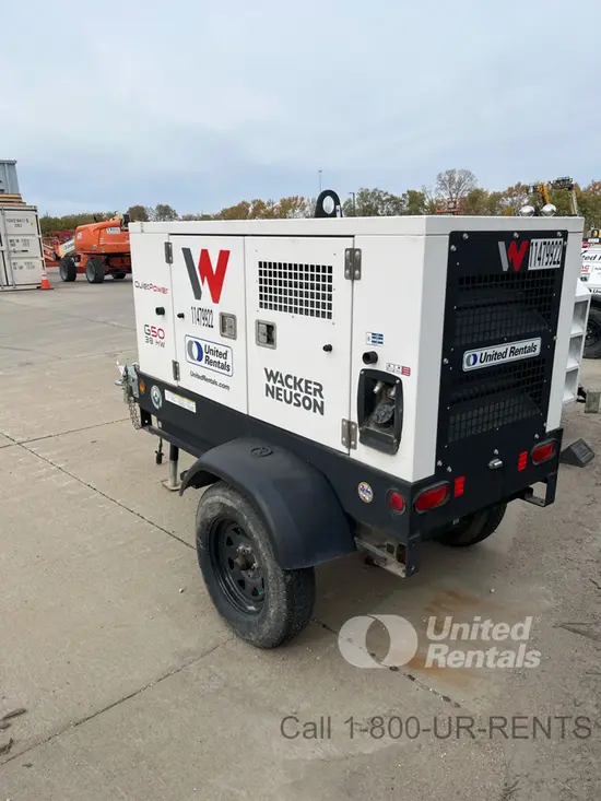 2022 Wacker Neuson G50 T4F Diesel Generator