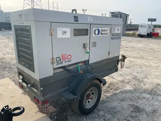 2014 Wacker Neuson G 50 Diesel Generator